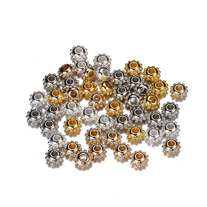 100/200Pcs CCB Bead Charm Irregular Loose Spacer Bead for DIY Necklace Bracelet Jewelry Making Supplies Accessories