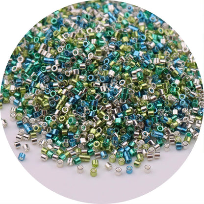 1000pcs 11/0 1.6mm Metallic Glass Beads Antique Bronze Uniform Spacer Seedbeads Charm for Bracelet Jewelry Making